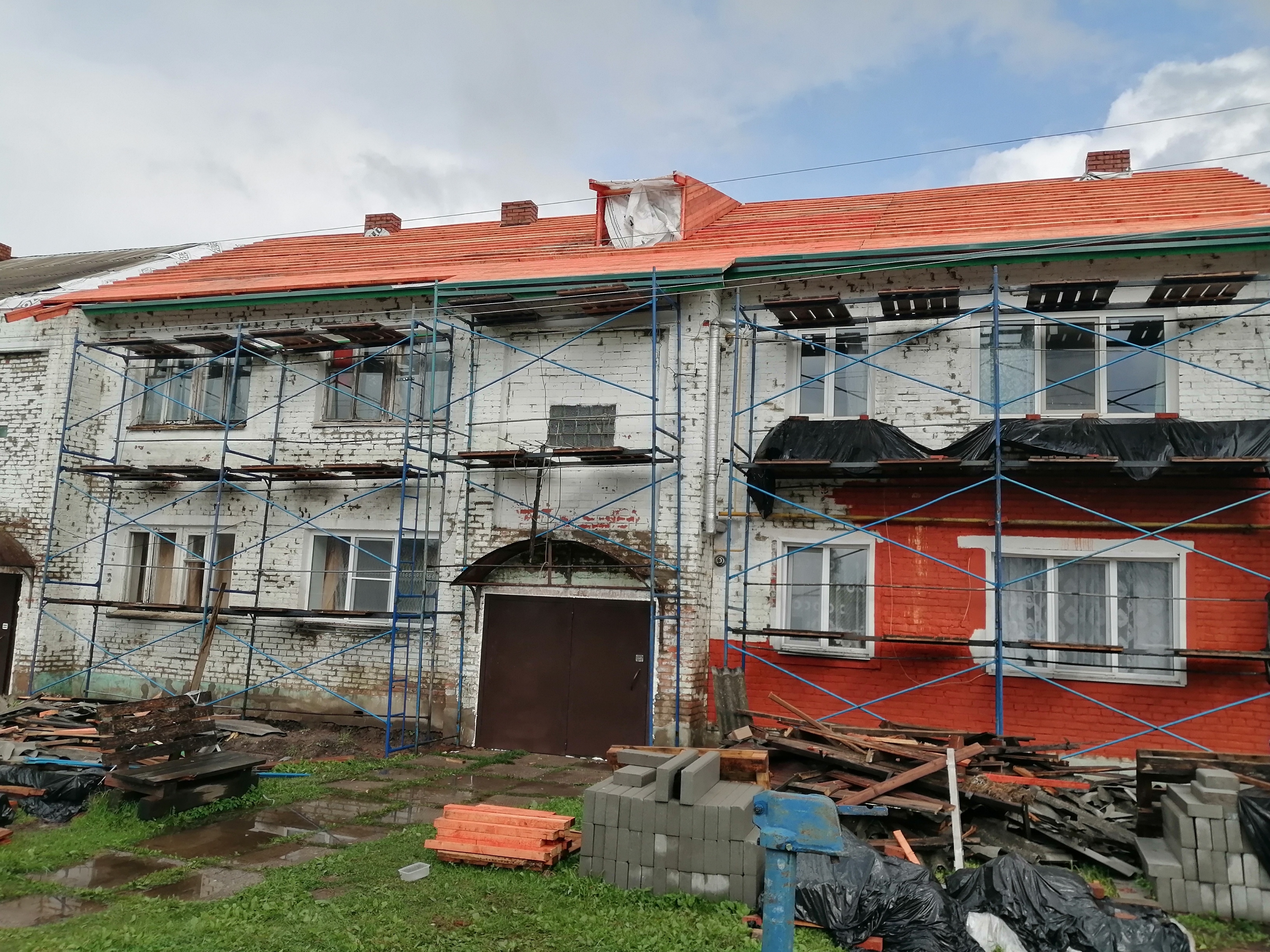 Крыша. Фасад